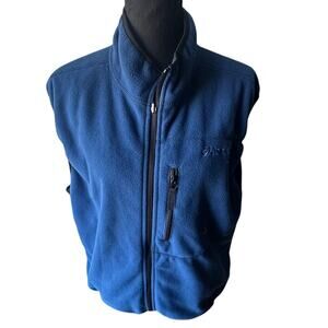 Asics Men’s Reversible Vest Blue Fleece XL